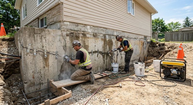 Structural Foundation Repair in Alden, MI
